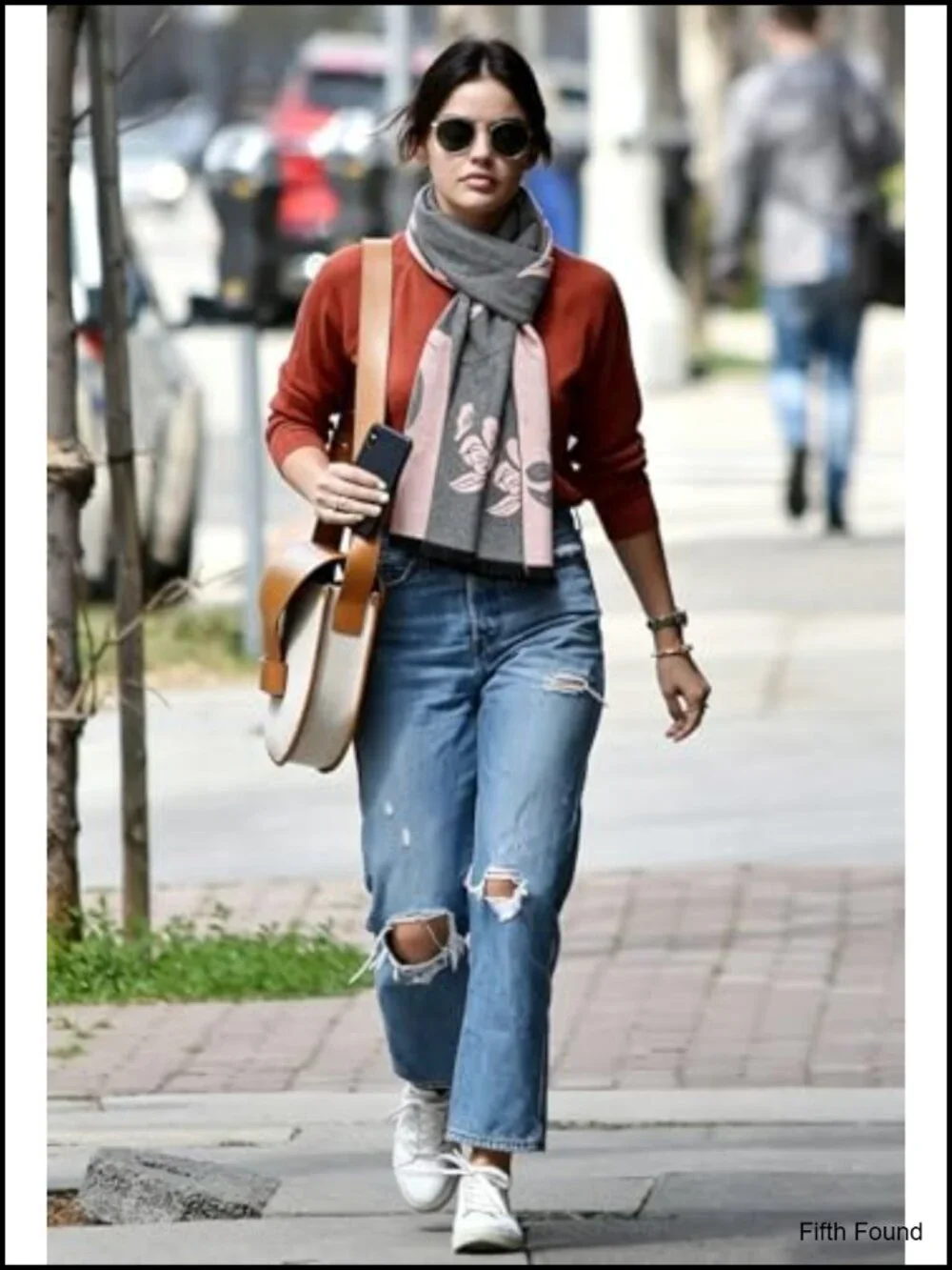 Women's Winter Scarf Soft Polyester Floral Shawl Wrap Warm Blanket